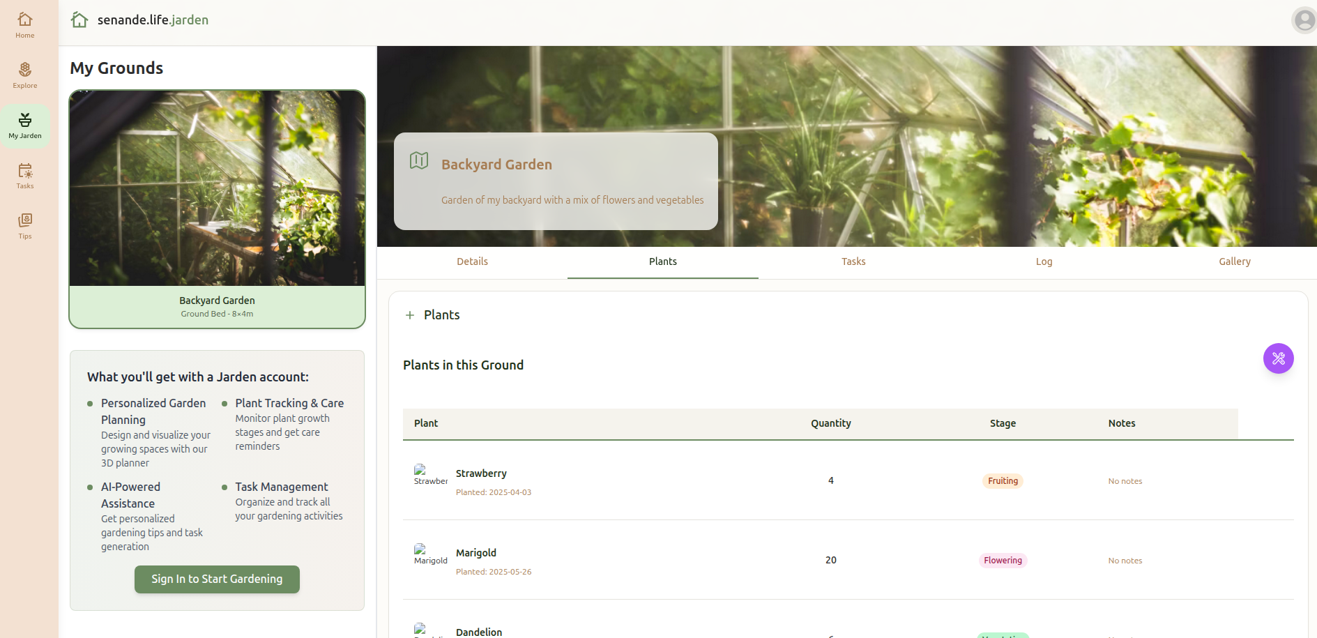 Jarden features showcase